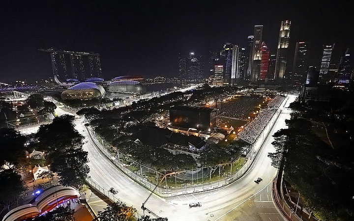 Ночная Формула 1 Сингапур
