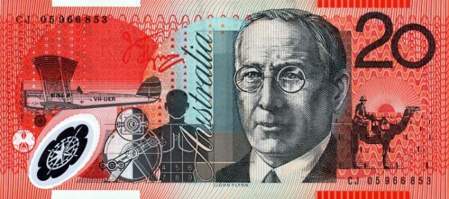 20 австралийских долларов