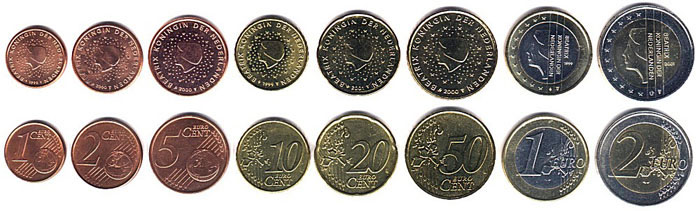 монеты Евро Нидерландов