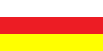Флаг Северной Осетии - Алании